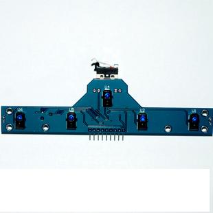 โมดูล 7 sensor จับเส้น linetracker สำหรับทำหุ่นส่งของออกจากเขาวงกตหุ่นยนต์ซูโม่ 