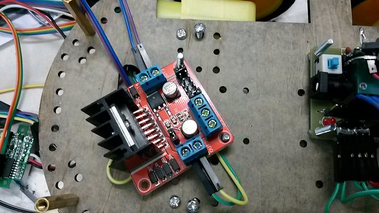 l298 รุ่นขับ DC motor และ stepping motor